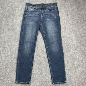 Judy Blue Jeans Sz 9/29 Slim Fit Mid Rise Light Distressed Stretch JB82128DK